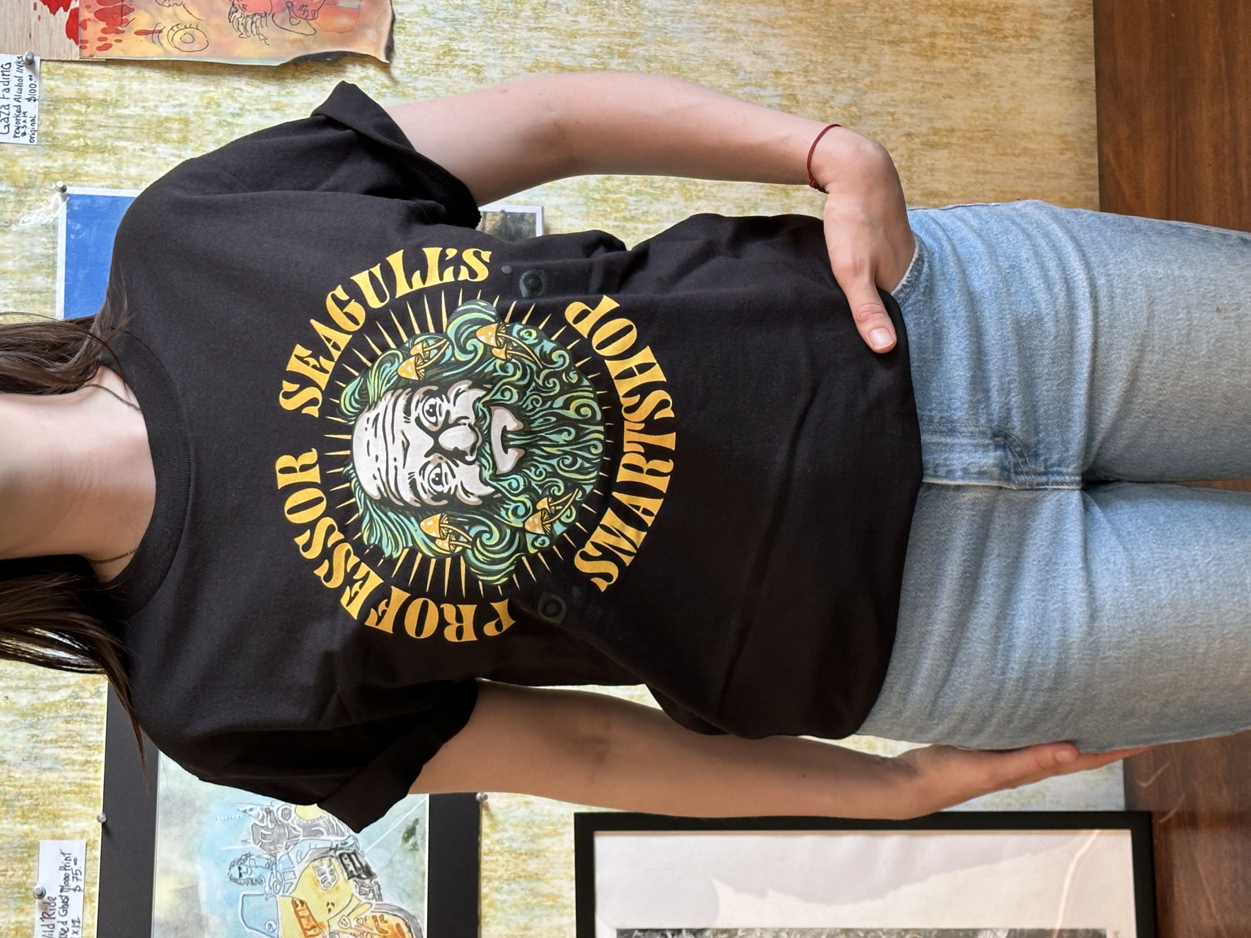 Professor Seagull's T-Shirt S-M-L-XL